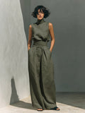 Let it Flow Women’s Linen Two-Piece Set