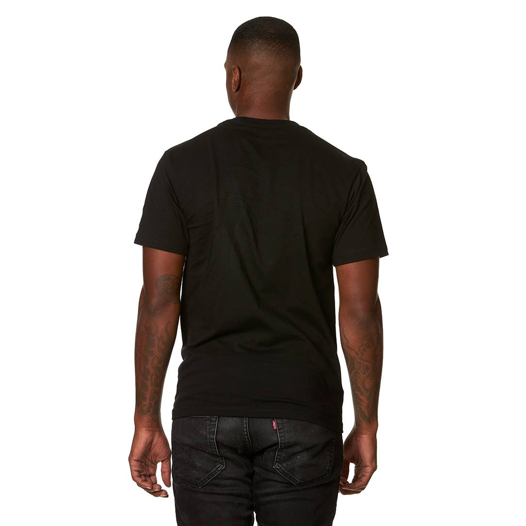 M1200 - Men's Heavy Tee: Black / M