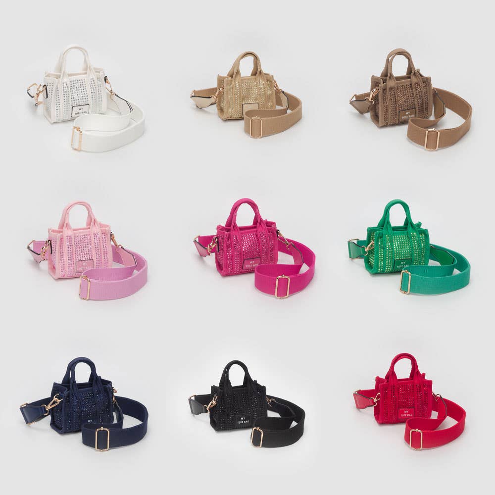 Black Studded Mini Bag