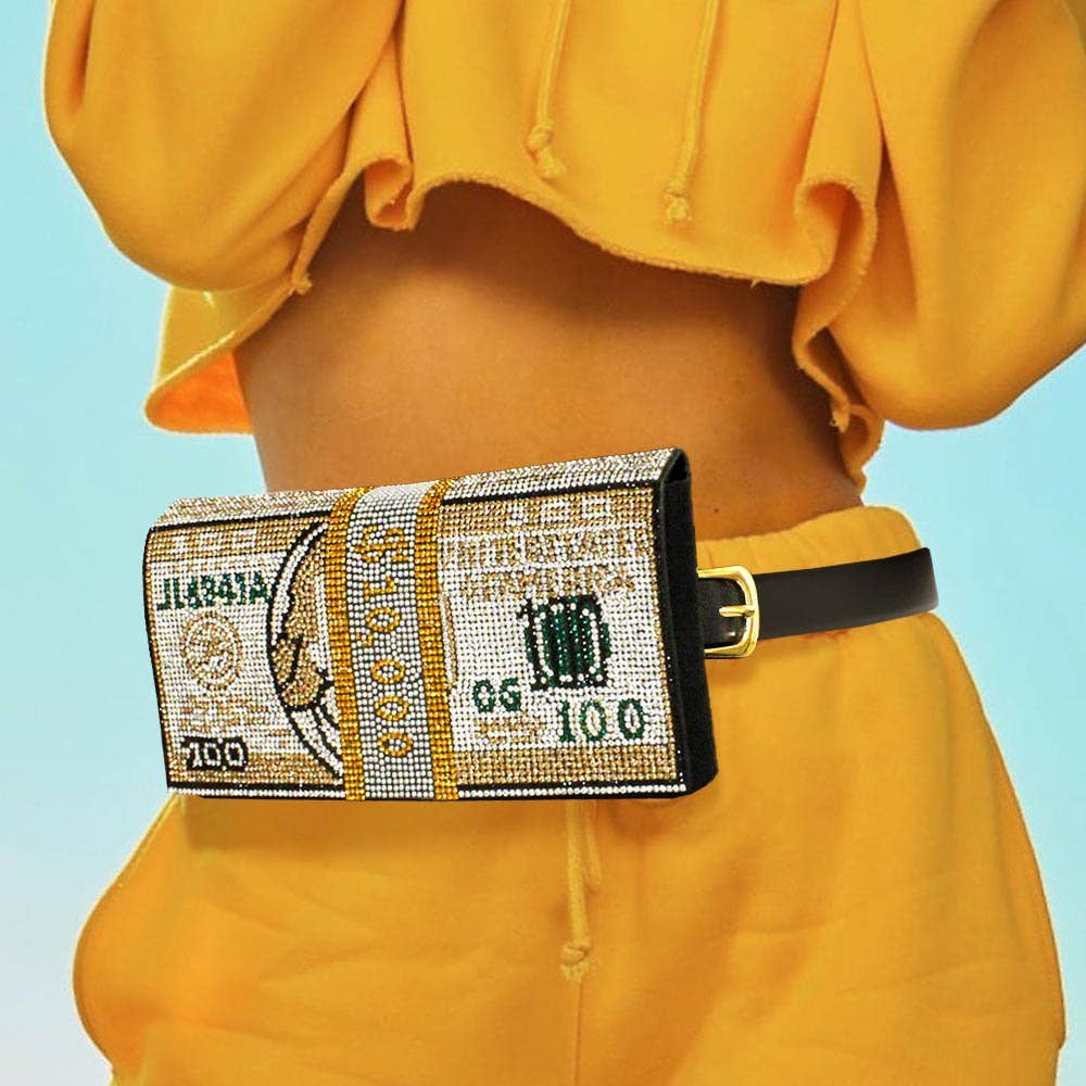 More Money Bling Crossbody