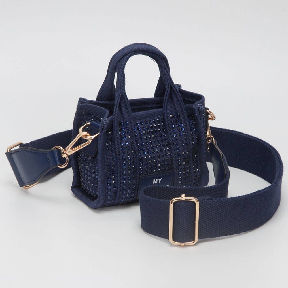 Black Studded Mini Bag