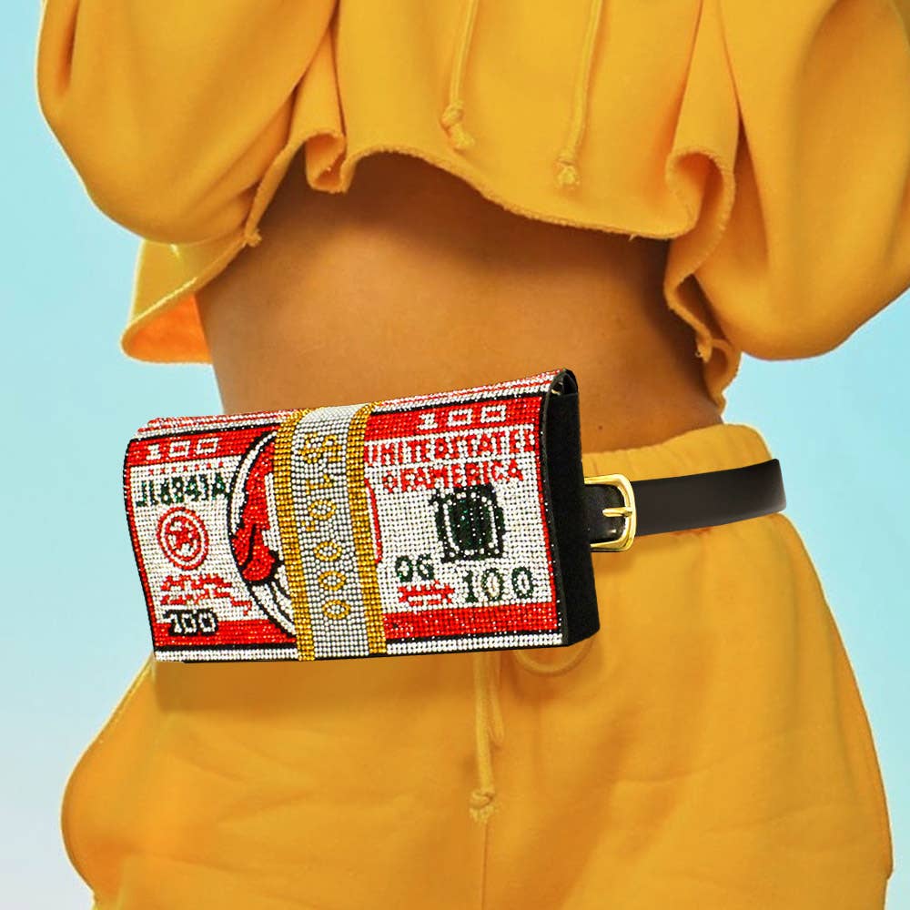 More Money Bling Crossbody