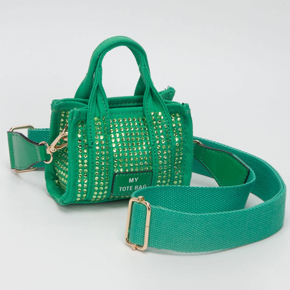 Black Studded Mini Bag