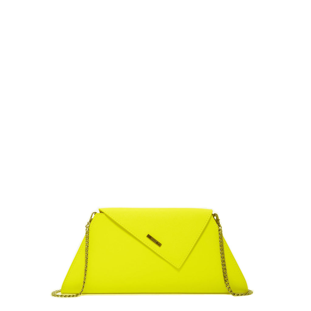 Sunflower Yellow Purse Leather Clutch Bag