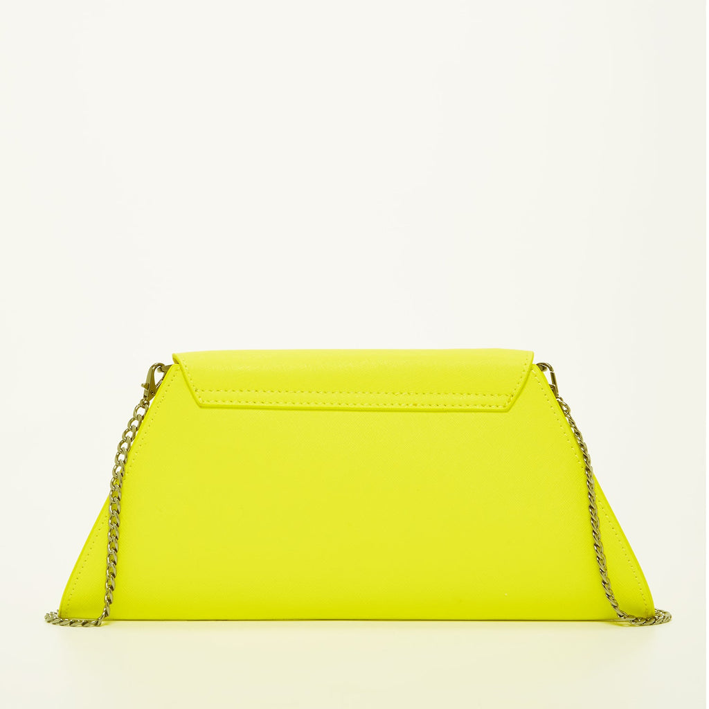 Sunflower Yellow Purse Leather Clutch Bag