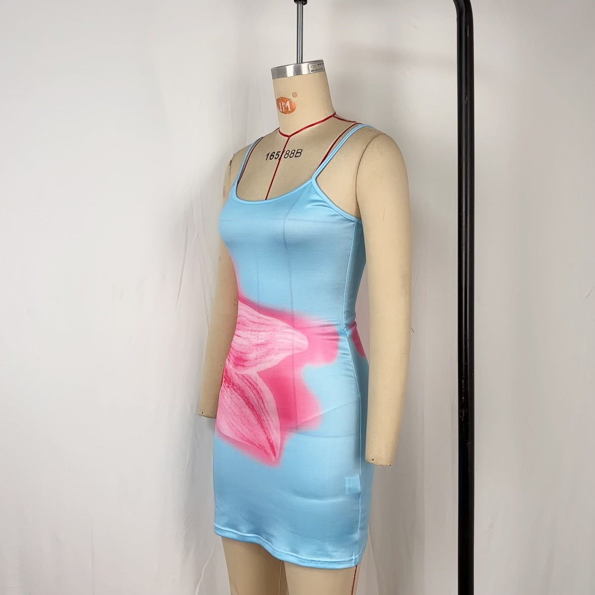 Marissa Waist-Cinching Floral Bodycon Mini Dress for Vacation