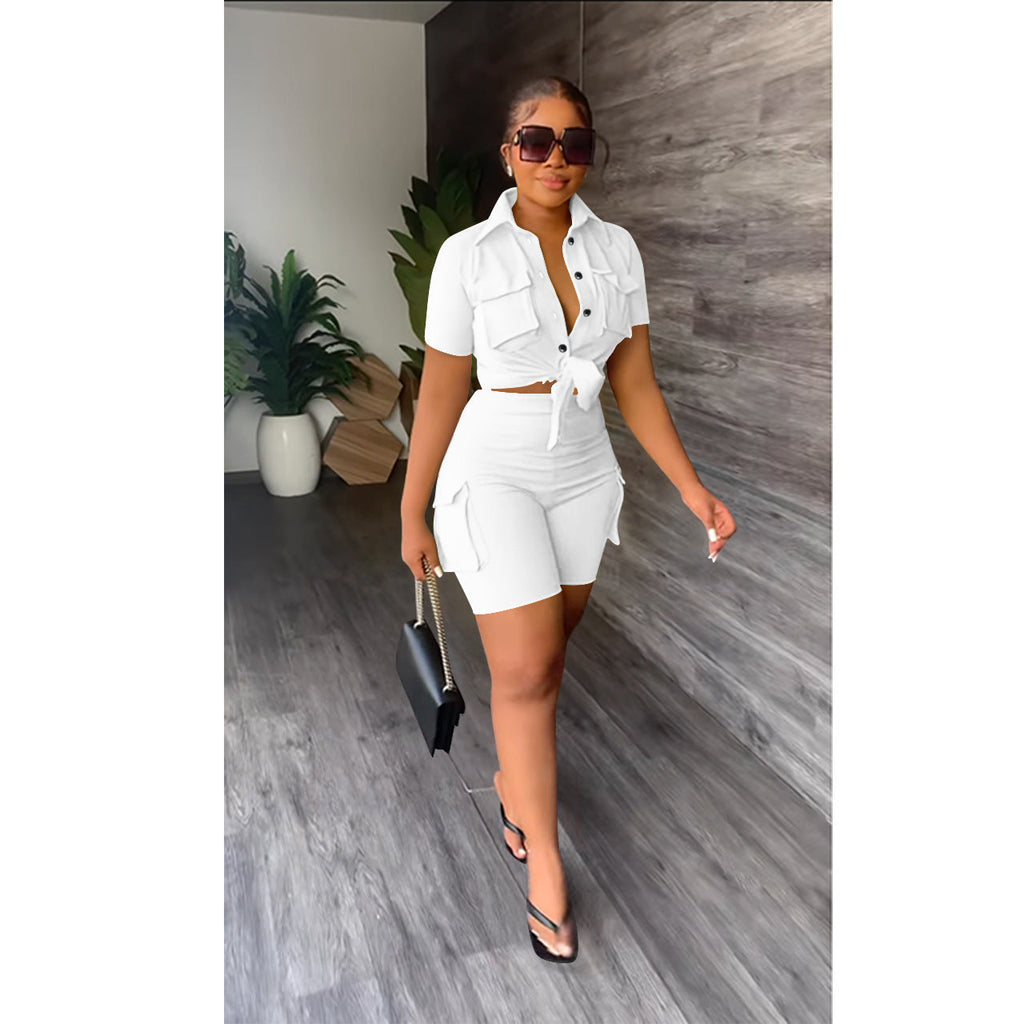ZENA COOL TWO-PIECE SHORT SET