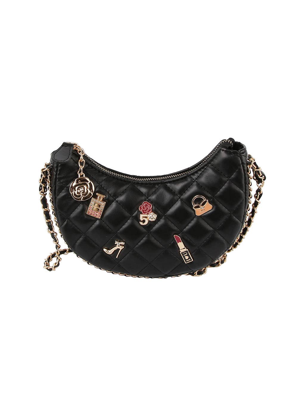 Black Beauty Charm Purse