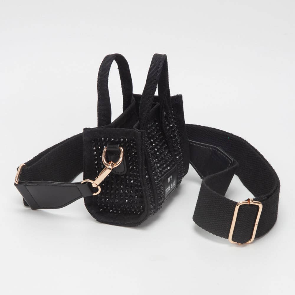 Black Studded Mini Bag