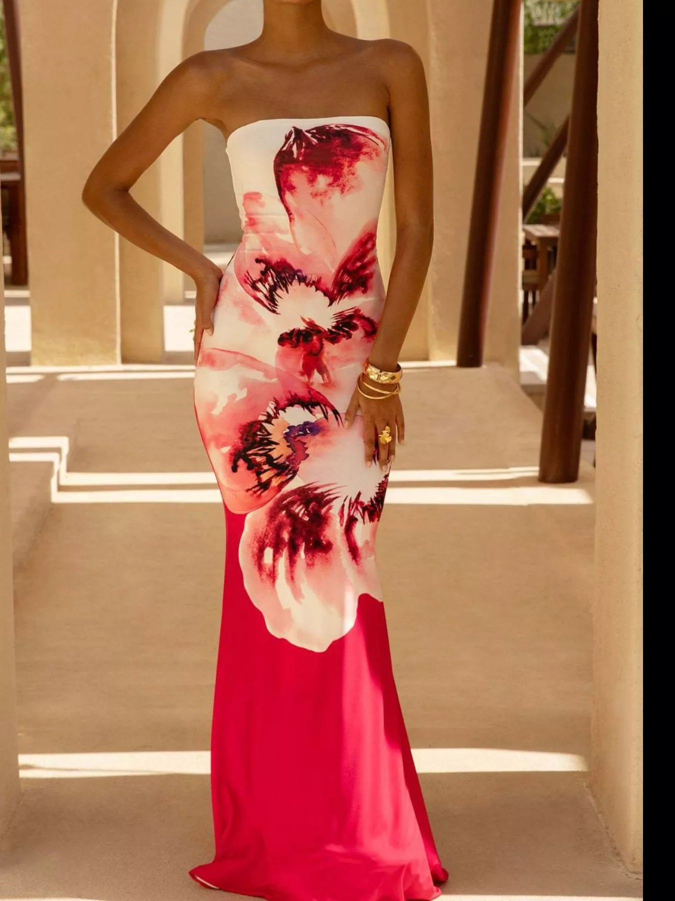 Tube Bodycon Maxi Dress