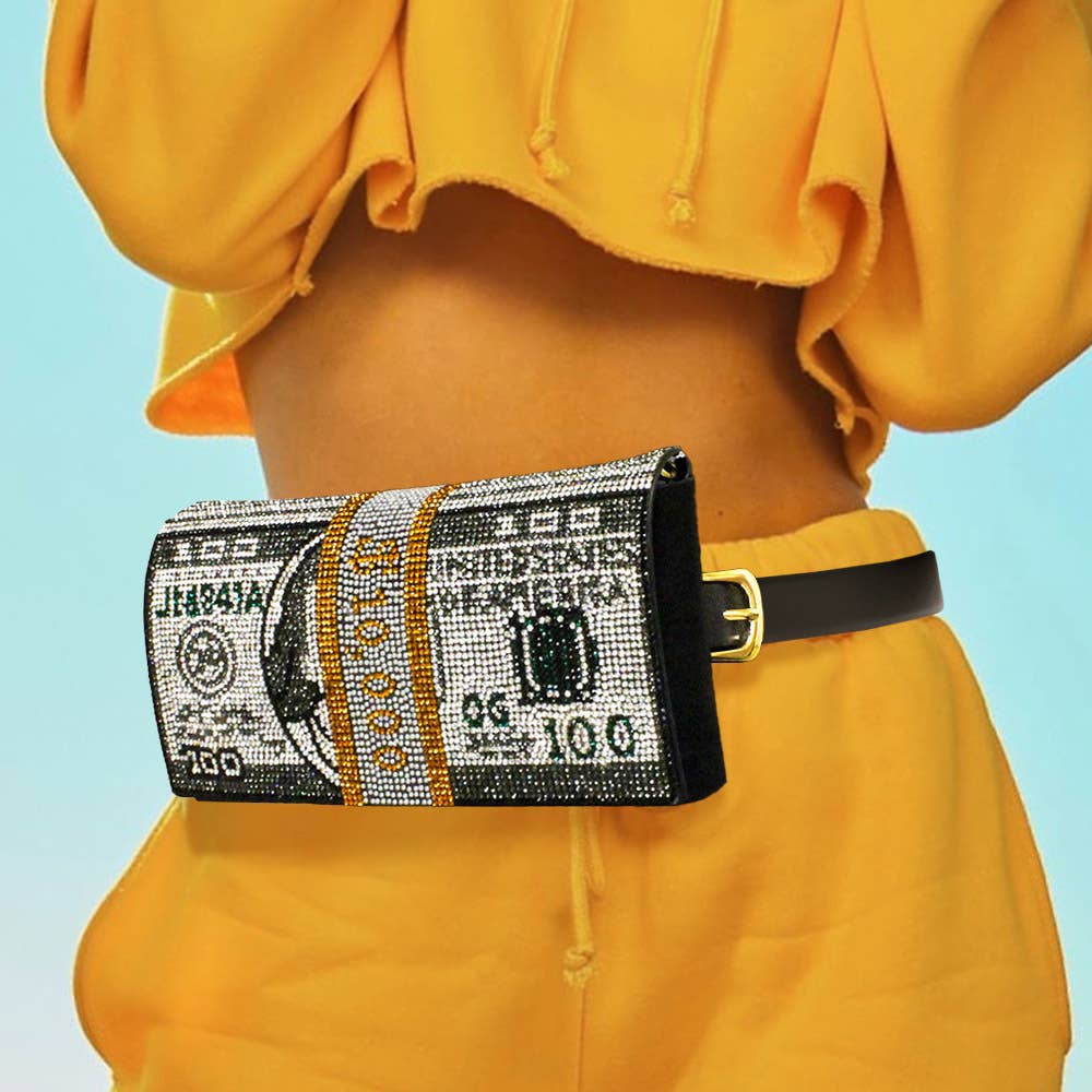 More Money Bling Crossbody