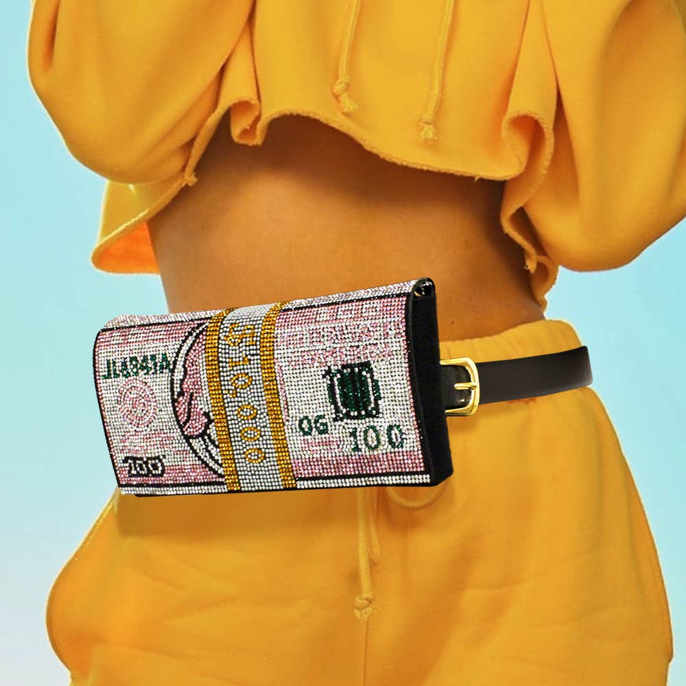 More Money Bling Crossbody
