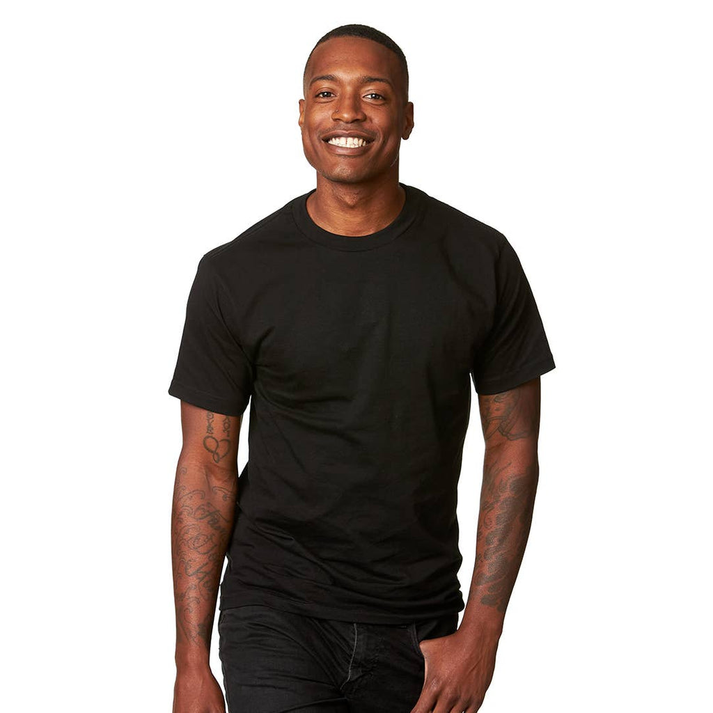 M1200 - Men's Heavy Tee: Black / M