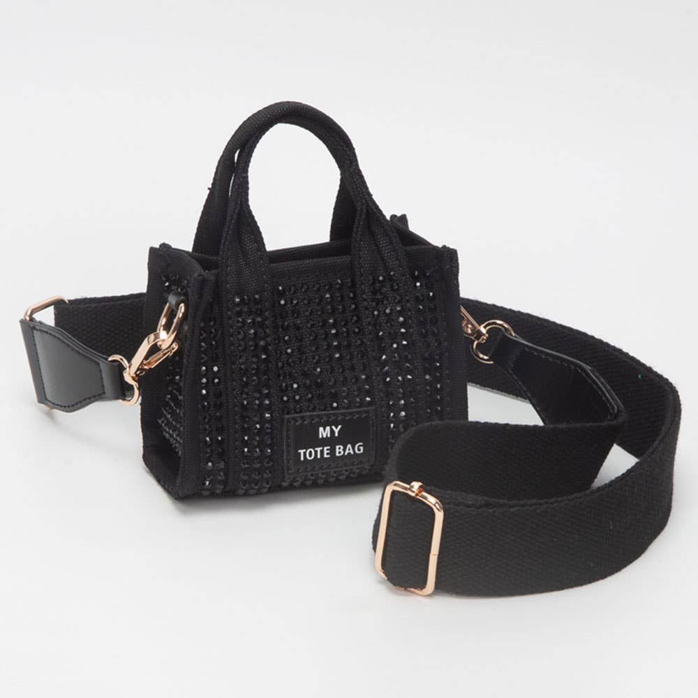 Black Studded Mini Bag