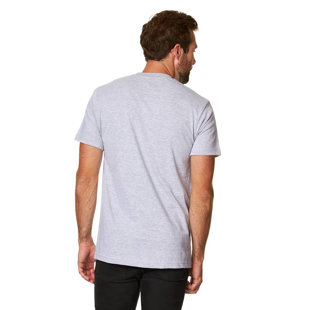 M1200 - Men's Heavy Tee: Black / M