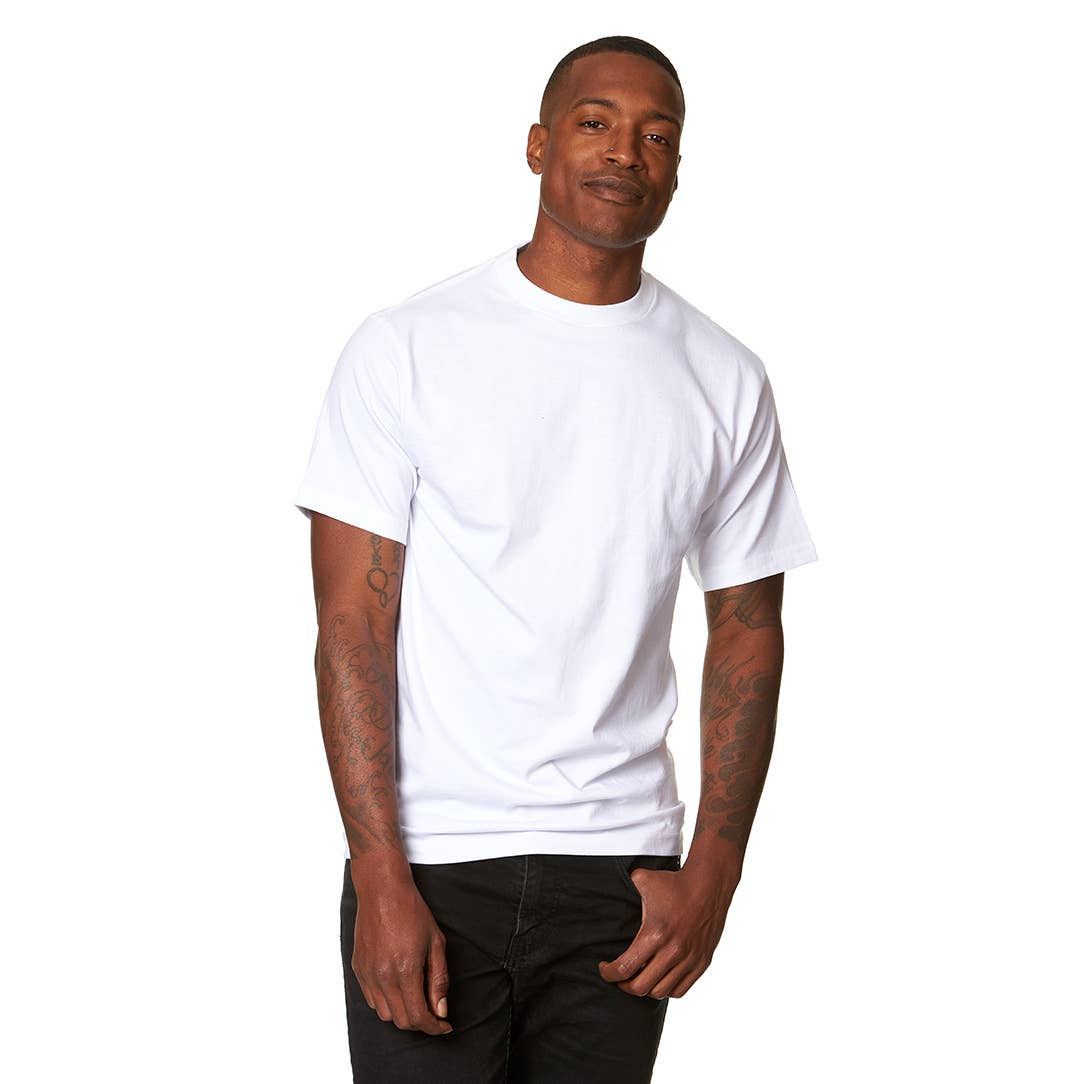 M1200 - Men's Heavy Tee: Black / L